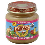 Load image into Gallery viewer, Earth&#39;s Best Baby Foods Baby Pear/RaspBerry (12x4OZ )