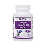 Load image into Gallery viewer, Deva Vegan Borage Oil 500 mg (90 Vcaps)